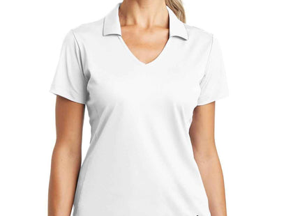 Nike Women's DriFIT Vertical Mesh Polo 637165 White