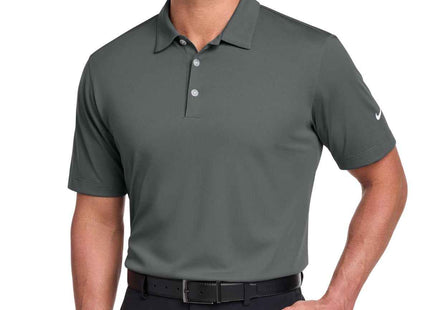 Nike DriFIT Vertical Mesh Polo 637167 Anthracite