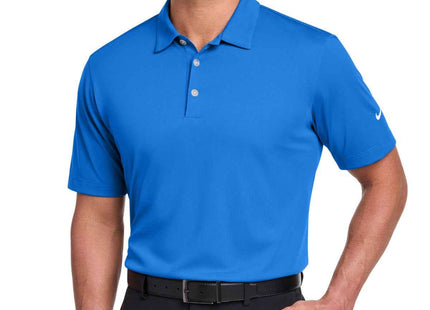 Nike DriFIT Vertical Mesh Polo 637167 Brisk Blue