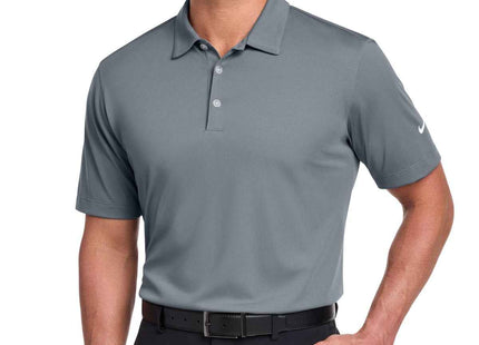 Nike DriFIT Vertical Mesh Polo 637167 Cool Grey