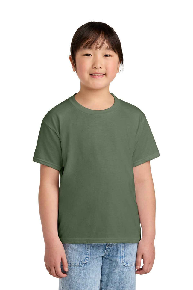 Gildan Youth Softstyle CVC Tee 64000BCVC Cactus