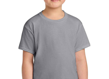 Gildan Youth Softstyle CVC Tee 64000BCVC Cement