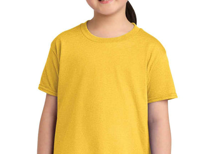 Gildan Youth Softstyle CVC Tee 64000BCVC Daisy Mist