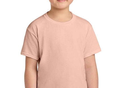 Gildan Youth Softstyle CVC Tee 64000BCVC Dusty Rose