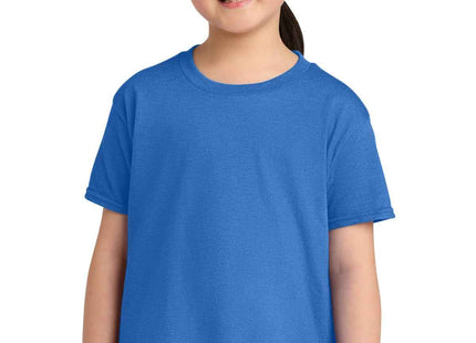Gildan Youth Softstyle CVC Tee 64000BCVC Royal Mist