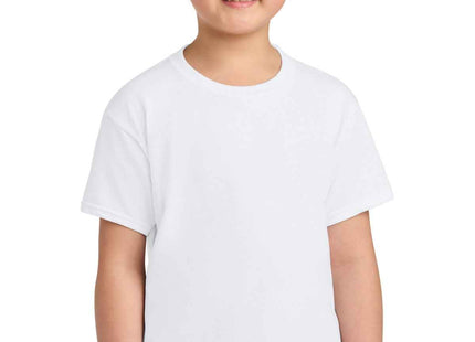Gildan Youth Softstyle CVC Tee 64000BCVC White