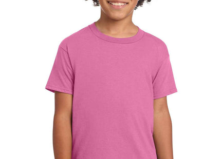 Gildan Youth Softstyle T Shirt 64000B Azalea