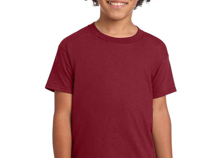 Gildan Youth Softstyle T Shirt 64000B Cardinal Red
