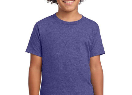 Gildan Youth Softstyle T Shirt 64000B Heather Purple