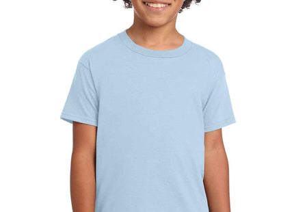 Gildan Youth Softstyle T Shirt 64000B Light Blue