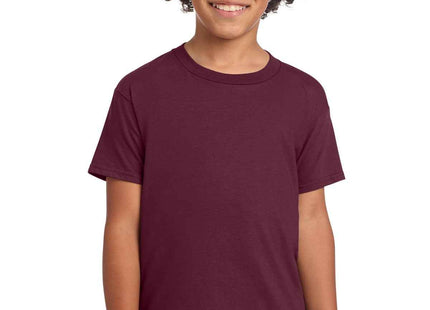 Gildan Youth Softstyle T Shirt 64000B Maroon
