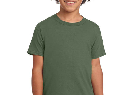 Gildan Youth Softstyle T Shirt 64000B Military Green