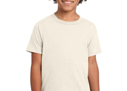 Gildan Youth Softstyle T Shirt 64000B Natural