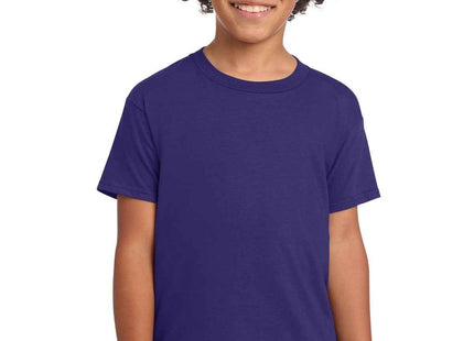 Gildan Youth Softstyle T Shirt 64000B Purple