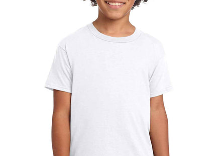 Gildan Youth Softstyle T Shirt 64000B White