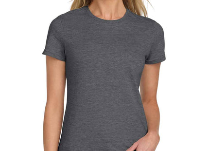 Gildan Softstyle Women's T Shirt 64000L Graphite Heather