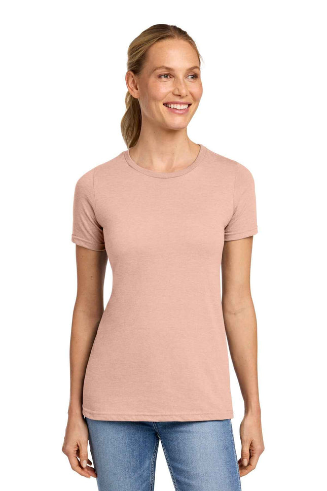 Gildan Softstyle Women's CVC T Shirt 64001LCVC Dusty Rose