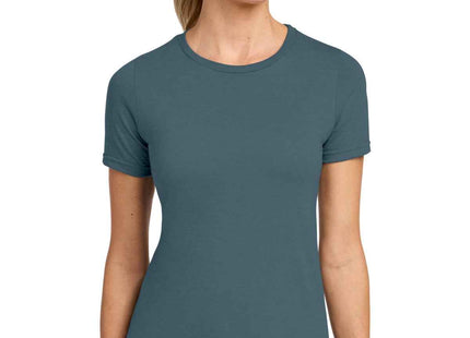 Gildan Softstyle Women's CVC T Shirt 64001LCVC Steel Blue