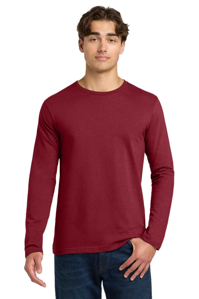 Gildan Softstyle Long Sleeve T Shirt 64400 Cardinal Red