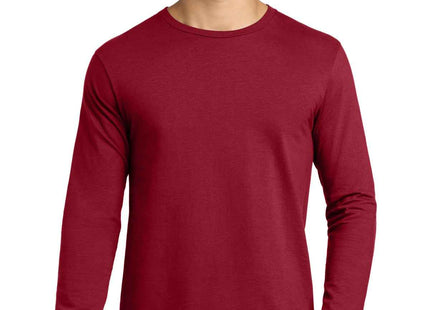 Gildan Softstyle Long Sleeve T Shirt 64400 Cherry Red