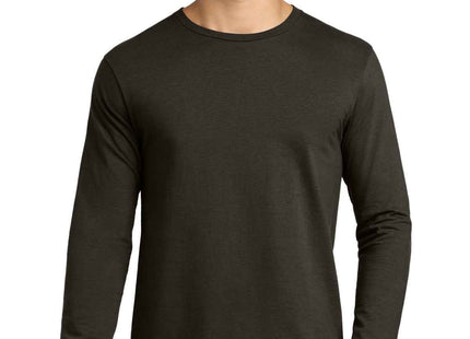 Gildan Softstyle Long Sleeve T Shirt 64400 Dark Chocolate