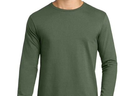 Gildan Softstyle Long Sleeve T Shirt 64400 Military Green