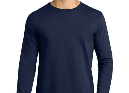 Gildan Softstyle Long Sleeve T Shirt 64400 Navy