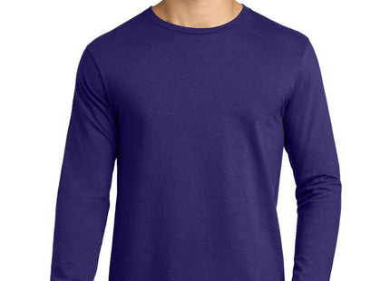 Gildan Softstyle Long Sleeve T Shirt 64400 Purple
