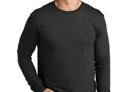 Gildan Softstyle CVC Long Sleeve Tee 64440CVC Pitch Black Mist