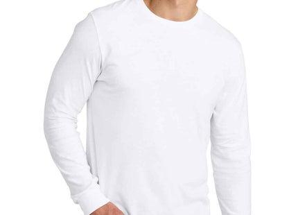 Gildan Softstyle CVC Long Sleeve Tee 64440CVC White