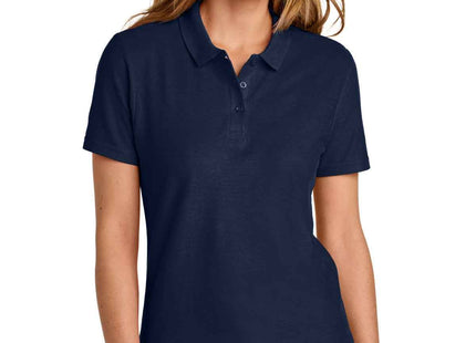 Gildan Softstyle Women's Pique Polo 64800L Navy