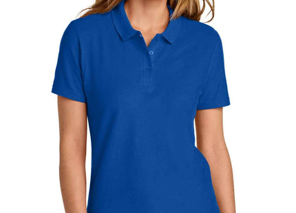 Gildan Softstyle Women's Pique Polo 64800L Royal