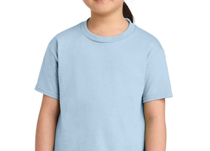 Gildan Youth Softstyle Midweight Tee 65000B Light Blue