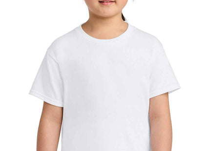 Gildan Youth Softstyle Midweight Tee 65000B White