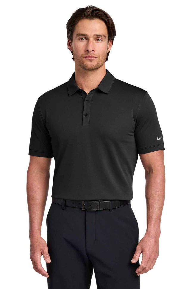 Nike DriFIT Solid Icon Pique Modern Fit Polo 746099 Black