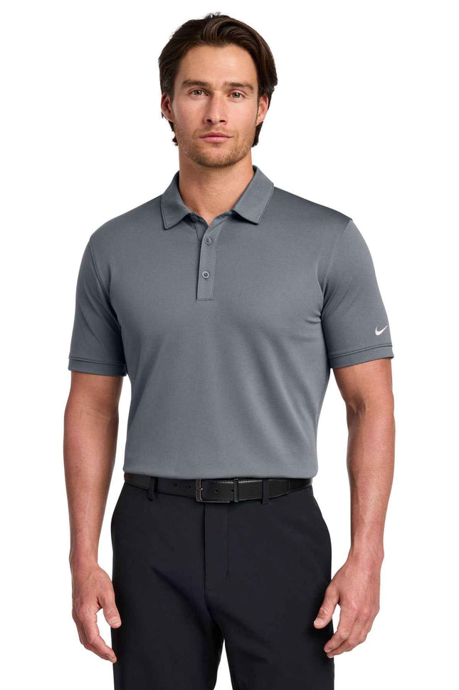 Nike DriFIT Solid Icon Pique Modern Fit Polo 746099 Dark Grey