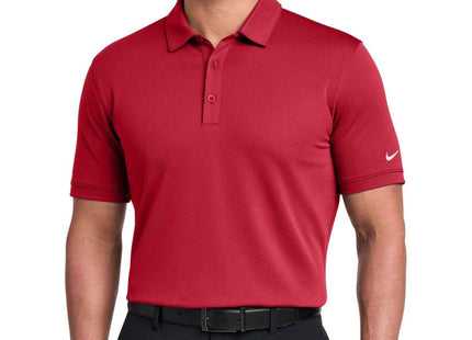 Nike DriFIT Solid Icon Pique Modern Fit Polo 746099 Gym Red