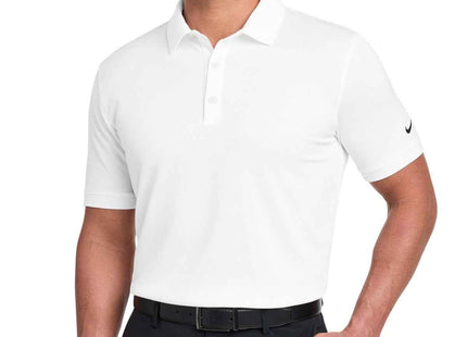 Nike DriFIT Solid Icon Pique Modern Fit Polo 746099 White