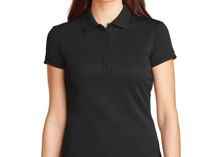 Nike Women's DriFIT Solid Icon Pique Modern Fit Polo 746100 Black