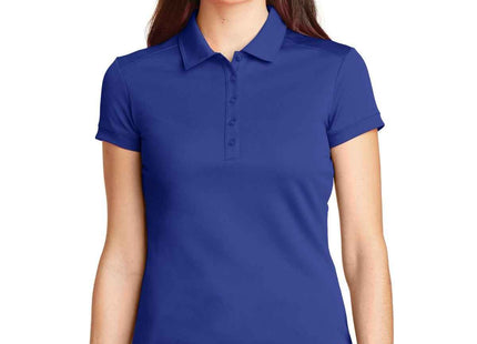 Nike Women's DriFIT Solid Icon Pique Modern Fit Polo 746100 Deep Royal Blue