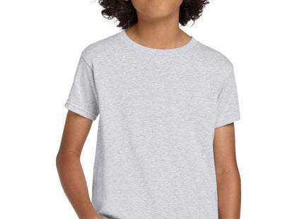 Gildan Youth DryBlend 50 Cotton/50 Poly T Shirt 8000B Ash