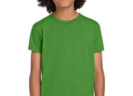 Gildan Youth DryBlend 50 Cotton/50 Poly T Shirt 8000B Electric Green