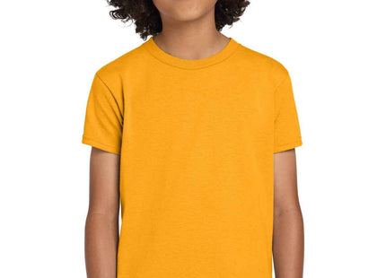Gildan Youth DryBlend 50 Cotton/50 Poly T Shirt 8000B Gold