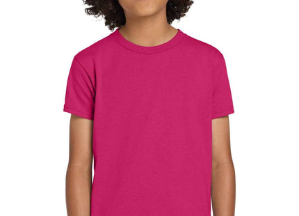 Gildan Youth DryBlend 50 Cotton/50 Poly T Shirt 8000B Heliconia