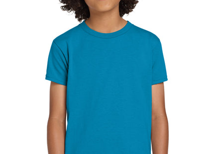 Gildan Youth DryBlend 50 Cotton/50 Poly T Shirt 8000B Sapphire