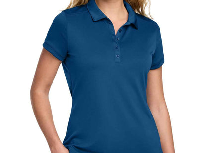 Nike Women's DriFIT Players Modern Fit Polo 811807 Gym Blue