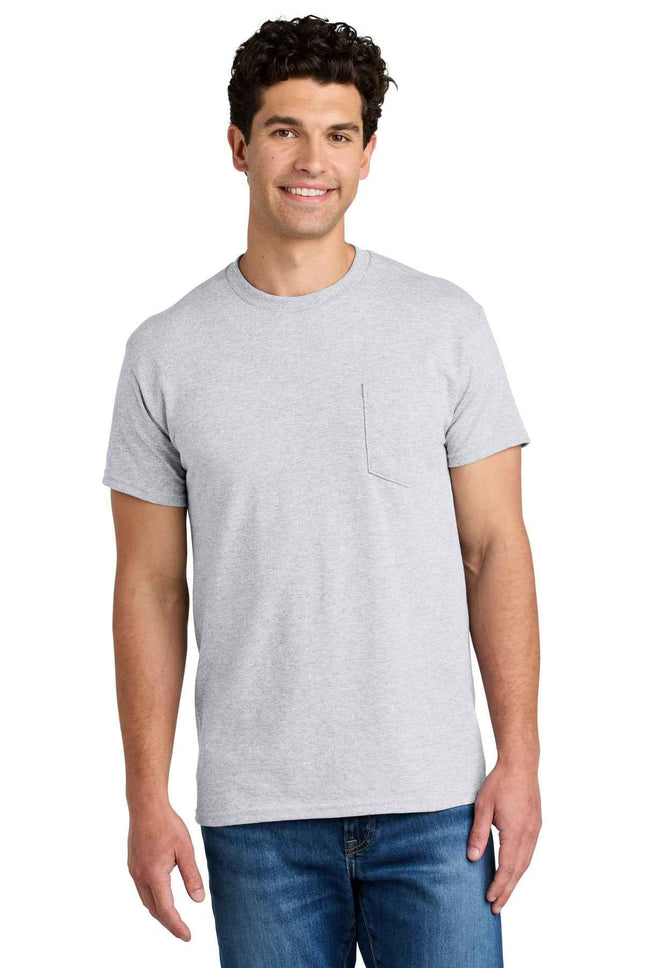 Gildan DryBlend 50 Cotton/50 Poly Pocket T Shirt 8300