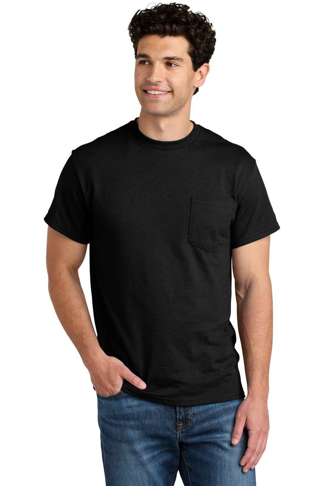 Gildan DryBlend 50 Cotton/50 Poly Pocket T Shirt 8300