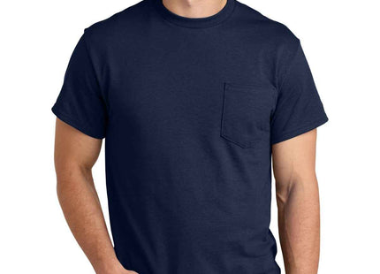 Gildan DryBlend 50 Cotton/50 Poly Pocket T Shirt 8300