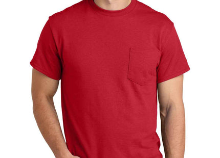 Gildan DryBlend 50 Cotton/50 Poly Pocket T Shirt 8300